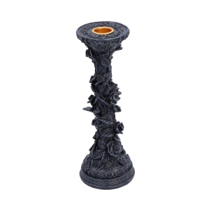 Sfesnic gotic cu trandafiri negri Midnight Rose 20,4 cm - Nemesis Now