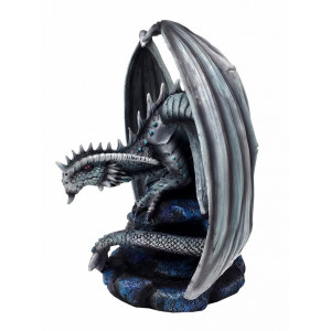 Statueta Age of Dragons - Dragon de piatra adult- Anne Stokes - 20 cm - Img 2