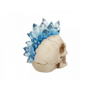 Statueta craniu cu cristale Crystal Hawk 18cm - Img 4
