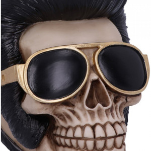 Statueta craniu Elvis Presley - Uh Huh 17cm - Img 5