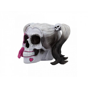 Statueta craniu Harley Quinn Micul Monstru 21 cm - Img 2