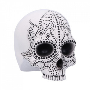 Statueta craniu Pointilist 9 cm - Img 1