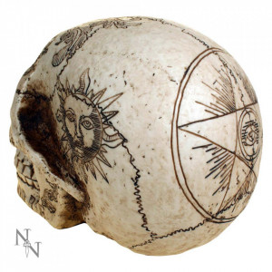 Statueta craniu Spirite 20 cm - Img 2