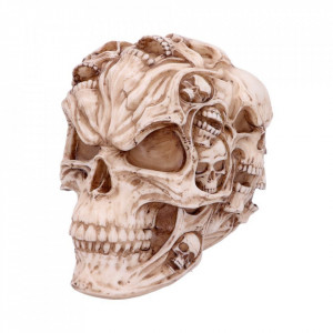 Statueta craniu Suflete Pierdute 18cm - Img 2