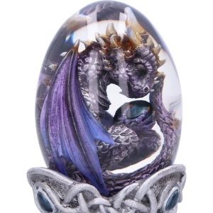 Statueta dragon Elemental Dragonling - Aer 12 cm - Img 5