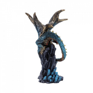 Statueta dragon Hear me Roar (albastru) 14cm - Img 3