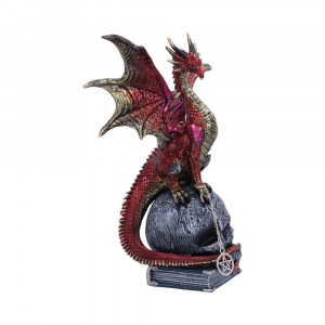 Statueta dragon Soarta Lumii 23 cm - Img 4