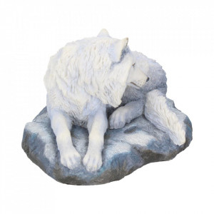 Statueta lup Gardianul Nordului 19.5 cm Lisa Parker - Img 6