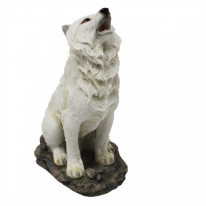 Statueta lup la panda 20 cm
