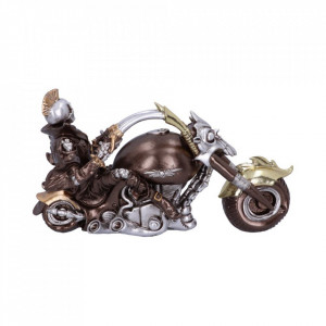 Statueta motocicleta Roti de otel 29cm - Img 3