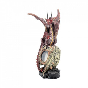Statueta Ochiul dragonului rosu 21 cm - Img 2
