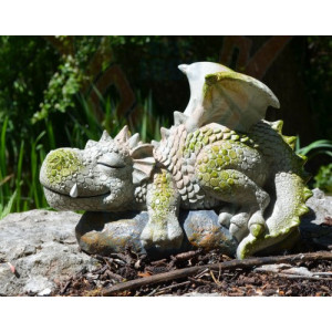 Statueta pentru exterior Gradina magica - Dragonel 25cm - Img 2