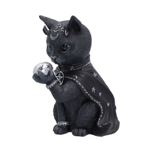 Statueta pisicuta demonica Feligor, Cult Cuties – decor gotic fantasy 10.2 cm - Img 2