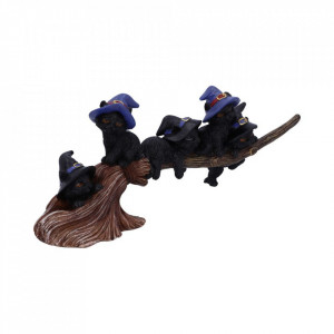 Statueta pisicute Purrfect Broomstick 27.5cm - Img 4