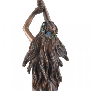 Statueta rasina si bronz Lady of the Lake 34cm - Img 2