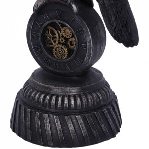 Statueta steampunk Corb - Rivet Raven 24cm - Img 7