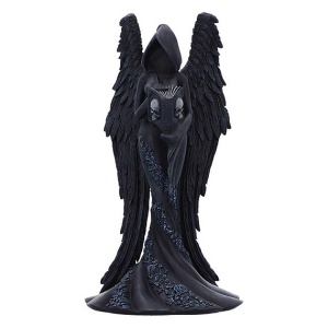 Statueta zana gotica Femme Fatale - Scholar, decor gotic cu licenta Nemesis Now 21.9 cm - Img 6