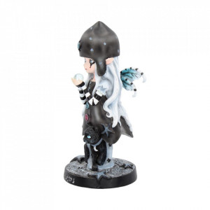 Statueta zana gotica Stele negre 18 cm - Img 2