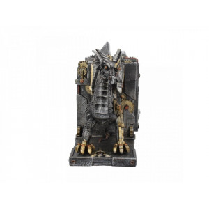 Suport lateral pentru carti dragon steampunk Dracus Machina 27 cm - Img 6