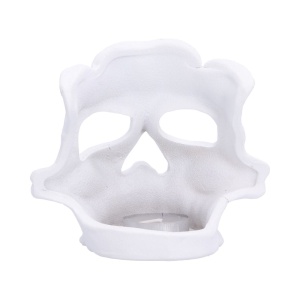 Suport lumanare craniu alb Afterglow 11.8cm - Nemesis Now - Img 3