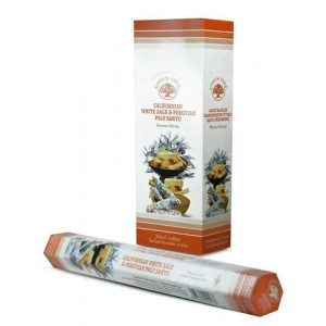 Betisoare parfumate de tamaie Green Tree - Salvie si Palo Santo