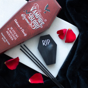 Betisoare tamaie parfumata cu suport Victorian Vampire - Sangele vampirului - Img 2