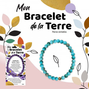 Bratara elastica din sfere de Rodonit, talisman pentru Vindecare - Img 2