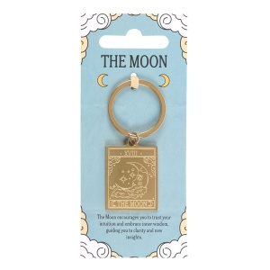 Breloc metalic The Moon 6.5cm