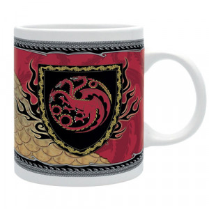 Cana ceramica licenta House of the Dragon - Casa Targaryen 320ml - Img 1