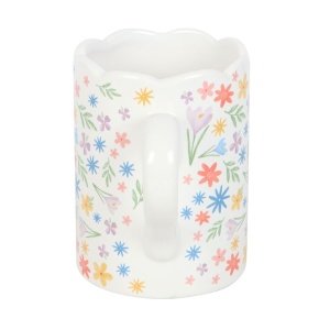 Cana ceramica Spring Floral, capacitate 350 ml - Img 2