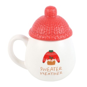 Cana cu capac Sweater Weather 480 ml