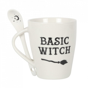 Cana cu lingura Basic Witch 10 cm, capacitate 500 ml