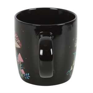 Cana portelan Dark Forest - Ciuperci de padure capacitate 340 ml - Img 2