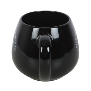 Cana rotunda din ceramica Keep your spirits up, capacitate, 500ml - Img 2