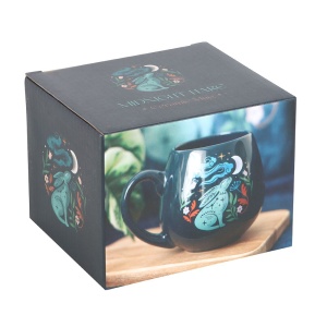 Cana rotunda din ceramica Midnight Hare, capacitate 400ml - Img 4