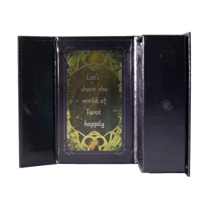Carti de Tarot Shuttle Mirror cu brosura, 78 carti holografice - fantasy si efect oglinda - Img 5