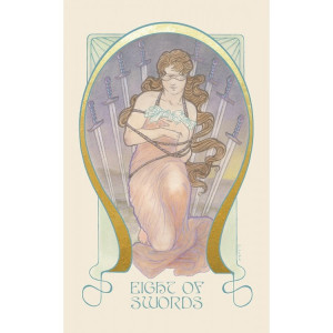 carti de tarot inspirate de Art Nouveau