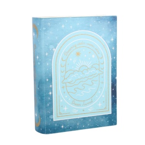 Cutie decorativa in forma de carte Blue Celestial