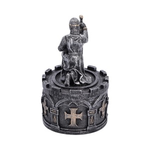 Cutie pentru bijuterii The Pledge – decor medieval ( 11.5 cm) - Img 6