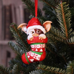 Decoratiune cu agatatoare Gremlins - Gizmo In Ciorap 12 cm