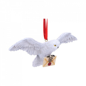 Decoratiune cu agatatoare Harry Potter - Hedwig 13cm - Img 4