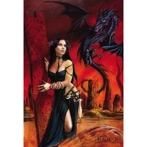 Felicitare zana si dragon Bride of the Sabbat