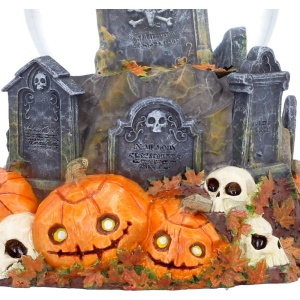 Glob cu zapada Halloween Pumpkin Patch 15,4 cm - Whisper Wood - Img 6