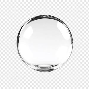 Glob de cristal diametru 15 cm
