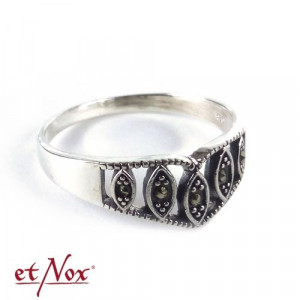Inel argint Tiara de marcasit - Img 2