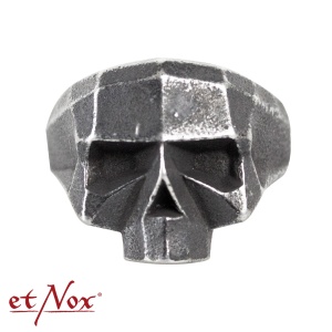 Inel otel inoxidabil craniu Dirty Skull 2cm - Img 3