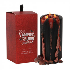 Lumanare inalta gotica Victorian Vampire - Sangele vampirului 15.2 cm