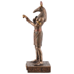Mini statueta mitologica zeul egiptean Thoth 9 cm - Img 5