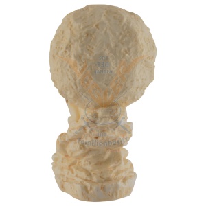 Mini statueta rasina cu finisaj alb marmura, mitologia greaca, Sisif si Lupta Eterna - Img 3