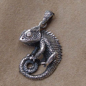 Pandantiv argint cameleon